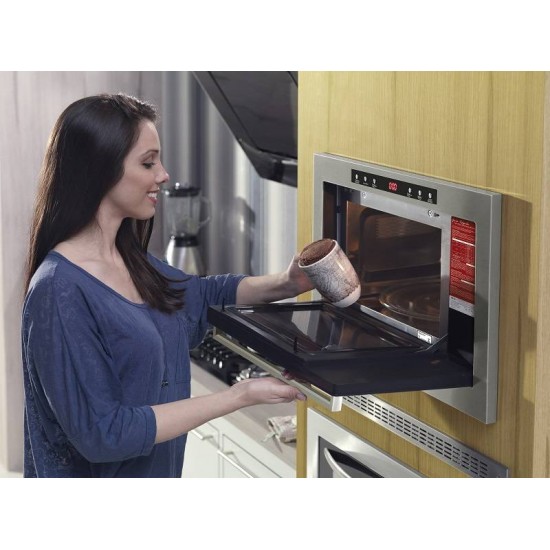 FORNO MICRO-ONDAS DE EMBUTIR FISCHER INFINITY 25L INOX COM DOURADOR