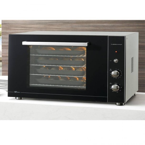 FORNO ELETRICO FISCHER TURBO FAST BANCADA 80L