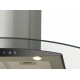 COIFA DE PAREDE FISCHER TALENT TOUCH DIGITAL 90CM EM AÇO INOX E VIDRO