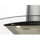 COIFA DE PAREDE FISCHER TALENT TOUCH DIGITAL 90CM EM AÇO INOX E VIDRO