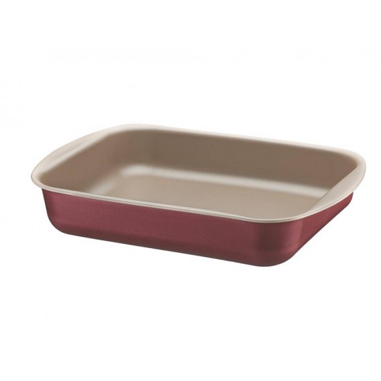 ASSADEIRA FUNDA 22CM 1.9L BRASIL VERMELHO ALUMINIO COM REVESTIMENTO ANTIADERENTE TRAMONTINA