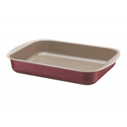 ASSADEIRA FUNDA 34CM 4 5L BRASIL VERMELHO ALUMINIO COM REVESTIMENTO ANTIADERENTE TRAMONTINA