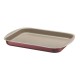 ASSADEIRA RASA 40CM 3 7L BRASIL VERMELHO ALUMINIO COM REVESTIMENTO ANTIADERENTE TRAMONTINA