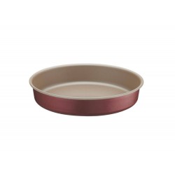 ASSADEIRA REDONDA 22CM 1 8L BRASIL VERMELHO ALUMINIO COM REVESTIMENTO ANTIADERENTE TRAMONTINA