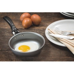 FRIGIDEIRA 13CM CARIBE GRAFITE ALUMINIO COM REVESTIMENTO ESTIMENTO ANTIADERENTE TRAMONTINA