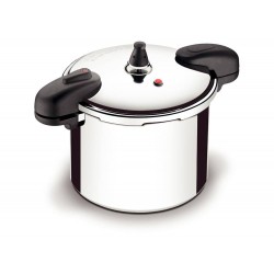 PANELA DE PRESSAO 24CM 8 0L VALENCIA ALUMINIO POLIDO TRAMONTINA