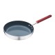 FRIGIDEIRA PRO ALUMINIO ACAB EX LIXADO REVES INTER CERAMICO CABO INOX SILICONE 32CM 4.3L TRAMONTINA