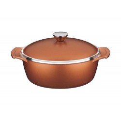 CACAROLA 26CM 5 0L LYON DOURADO ALUMINIO COM REVESTIMENTO ANTIADERENTE TRAMONTINA