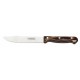 FACA PARA COZINHA 6 POLYWOOD CASTANHO LAMINA DE ACO INOX E CABO DE MADEIRA TRAMONTINA