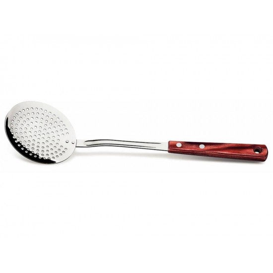 ESPUMADEIRA POLYWOOD VERMELHO LAMINA DE ACO INOX E CABO DE MADEIRA TRAMONTINA