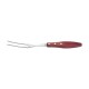 GARFO TRINCHANTE POLYWOOD VERMELHO LAMINA DE ACO INOX E CABO DE MADEIRA TRAMONTINA