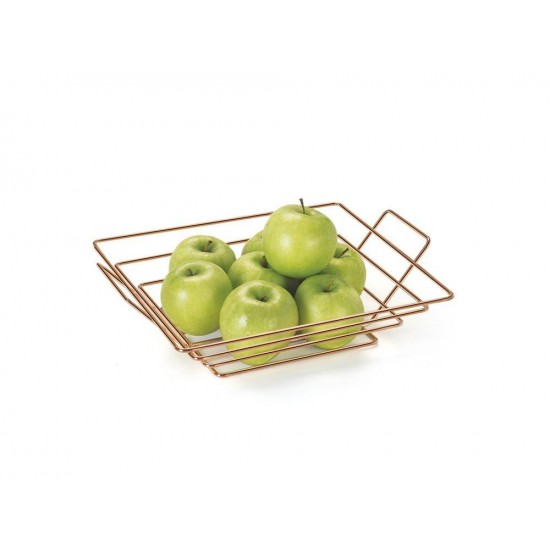 FRUTEIRA MESA QUADRADA ART COOK ROSE GOLD ARTHI
