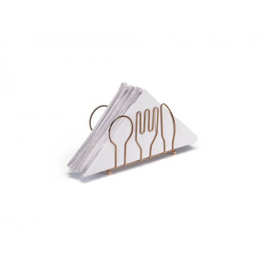 PORTA GUARDANAPOS QUERIDA ROSE GOLD ARTHI