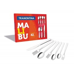 FAQUEIRO 42 PEÇAS MALIBU SORTIDOS DE ACO INOX TRAMONTINA