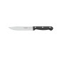 FACA PARA COZINHA 6 ULTRACORTE PRETO LAMINA DE ACO INOX E CABO DE POLIPROPILENO TRAMONTINA