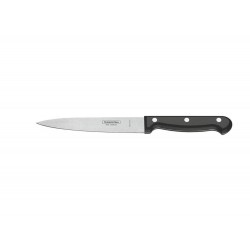 FACA UTILITY 6 ULTRACORTE PRETO LAMINA DE ACO INOX E CABO DE POLIPROPILENO TRAMONTINA