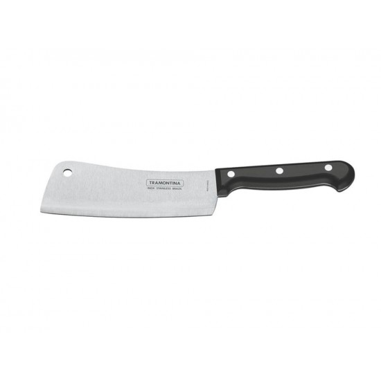 CUTELO 6 ULTRACORTE PRETO LAMINA DE ACO INOX E CABO DE POLIPROPILENO TRAMONTINA