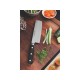 FACA NAKIRI 7 SUSHI GOLD PRETO LAMINA DE ACO INOX E CABO DE POLICARBBONATO TRAMONTINA