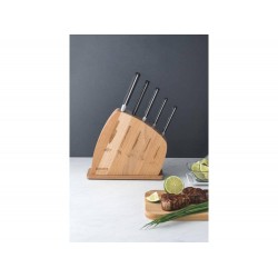 JOGO FACAS 6 PEÇAS CENTURY PRETO SORTIDOS COM LAMINAS ACO INOX E CABOS POLICARBONATO TRAMONTINA