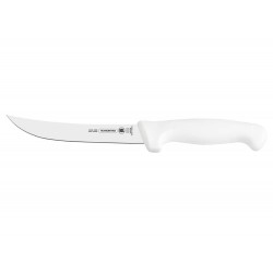 FACA PARA DESOSSAR 6 PROFISSIONAL BRANCO LAMINA DE ACO INOX E CABO DE POLIPROPILENO TRAMONTINA