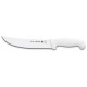 FACA PARA CARNE 12 PROFISSIONAL BRANCO LAMINA DE ACO INOX E CABO DE POLIPROPILENO TRAMONTINA