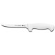 FACA PARA DESOSSAR 6 PROFISSIONAL BRANCO LAMINA DE ACO INOX E CABO DE POLIPROPILENO TRAMONTINA