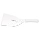 ESPATULA PARA HAMBURGUER 7X4 1/4 PROFISSIONAL BRANCOLAMINA ACO INOX E CABO POLIPROPILENO TRAMONTINA