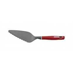 ESPATULA PARA BOLO E PIZZA VERANO COM BOJO EM NYLON E CABO DE POLIPROPILENO VERMELHO TRAMONTINA
