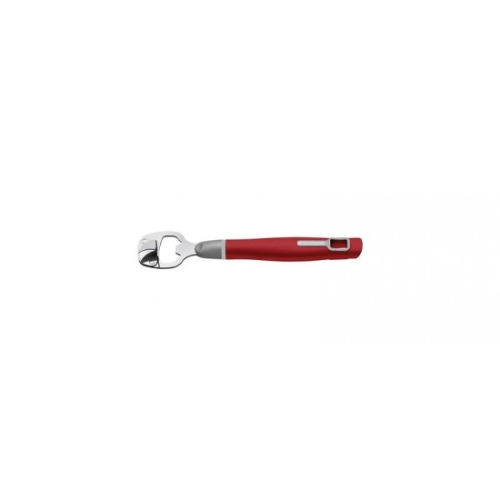ABRIDOR DE LATAS VERANO COM LAMINA EM ACO INOX E CABO DE POLIPROPILENO VERMELHO TRAMONTINA