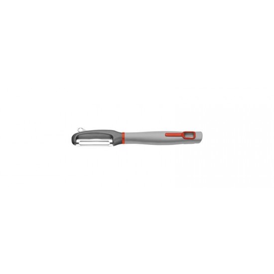 DESCASCADOR VERANO COM LAMINA EM ACO INOX COM FIO LISO E CABO DE POLIPROPILENO CINZA TRAMONTINA