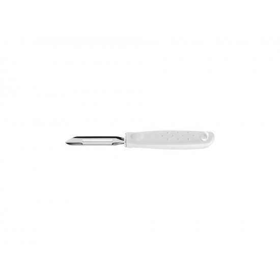 DESCASCADOR DE BATATAS UTILITA BRANCO LAMINA DE ACO INOX E CABO DE POLIPROPILENO TRAMONTINA