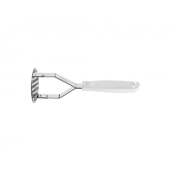 AMASSADOR DE BATATAS FEIJAO UTILITA BRANCO LAMINA DE ACO INOX E CABO DE POLIPROPILENO TRAMONTINA