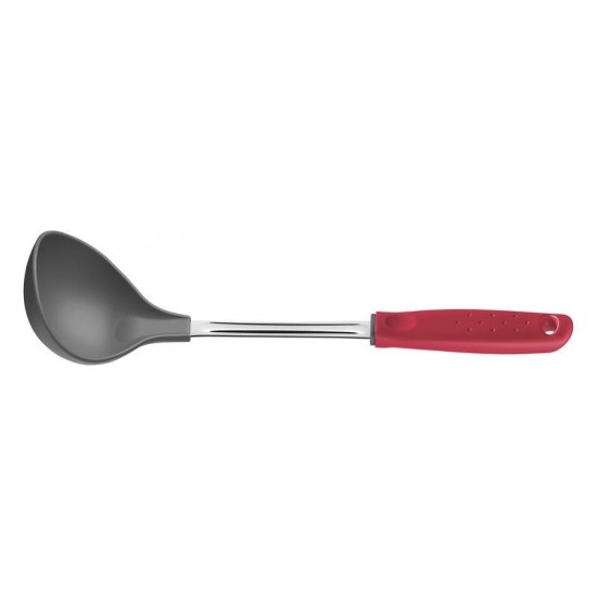 CONCHA UTILITA EM NYLON COM CABO DE POLIPROPILENO VERMELHO TRAMONTINA