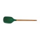 COLHER DE SERVIR LIVE EM SILICONE VERDE COM CABO DE MADEIRA TRAMONTINA