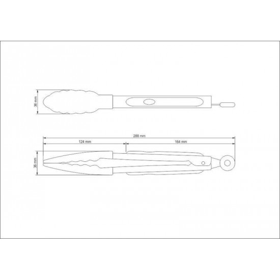 PEGADOR MULTIUSO APRECIATTA EM SILICONE COM CABO EM ACO INOX SATINADO TRAMONTINA