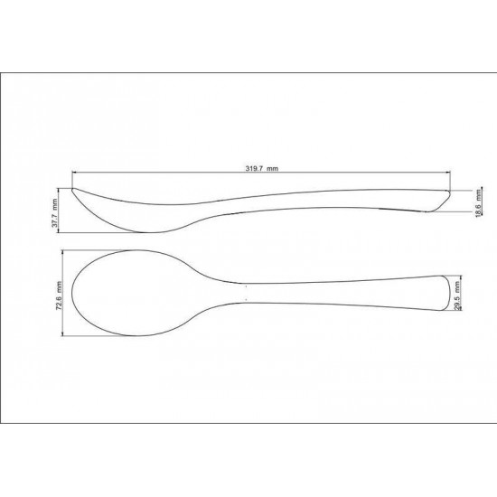 COLHER PARA SERVIR LYON EM SILICONE CINZA TRAMONTINA