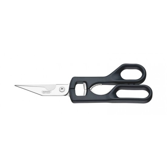TESOURA TRINCHANTE SUPERCORT COM LAMINA EM ACO INOX E CABO DE POLIPROPILENO ONIX 9 TRAMONTINA