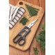 TESOURA TRINCHANTE SUPERCORT COM LAMINA EM ACO INOX E CABO DE POLIPROPILENO ONIX 9 TRAMONTINA