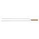 ESPETO DUPLO 75CM LAMINA DE ACO INOX E CABO DE MADEIRA TRAMONTINA