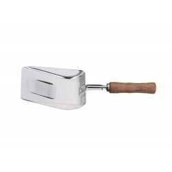 PA PARA CINZAS LAMINA DE ACO INOX E CABO DE MADEIRA TRAMONTINA