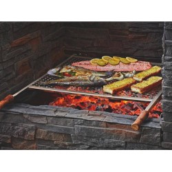 GRELHA GRELHA DE ACO INOX TRAMONTINA