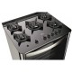 FOGÃO DE PISO FISCHER 5Q GRAND CHEFF GÁS INOX C GRILL