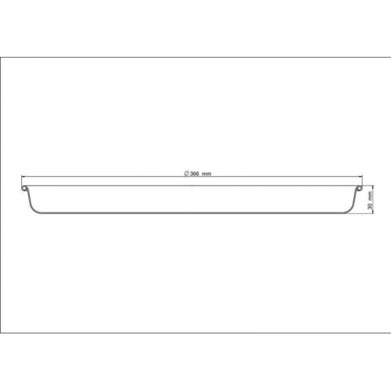 ASSADEIRA PARA PIZZA VERMONT EM ALUMINIO COBRE ANTIADERENTE STARFLON T1 GRAFITE 35 CM 3 L TRAMONTINA