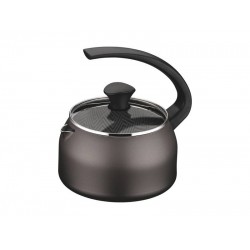 CHALEIRA PARIS TEXTURE EM ALUMINIO E EXTERNO ANTIADERENTE STARFLON MAX GRAFITE 1.9 L TRAMONTINA