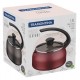 CHALEIRA PARIS TEXTURE EM ALUMINIO E EXTERNO ANTIADERENTE STARFLON MAX GRAFITE 1.9 L TRAMONTINA