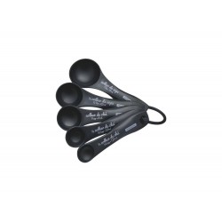 MEDIDORES DE COLHER 5 PEÇAS BAKERY CINZA SORTIDOS DE ABS TRAMONTINA