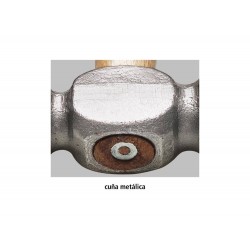 MARTELO BOLA 1.000 G CABECA EM ACO ESPECIAL E JATEADA CABO EM MADEIRA ENVERNIZADO TRAMONTINA