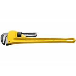 CHAVE PARA TUBOS 10 MODELO AMERICANO CORPO FERRO FUNDIDO MANDIBULAS ACO ALTO CARBONO TRAMONTINA