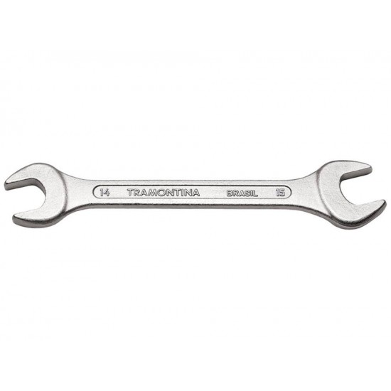 CHAVE FIXA 14X15 MM CORPO FORJADO EM ACO ESPECIAL ACABAMENTO CROMADO BOCAS CALIBRADAS TRAMONTINA