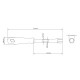 CHAVE CANHAO 12MM HASTE TUBULAR EM ACO ESPECIAL CROMADA EMPUNHADURA EM PP INJETADA TRAMONTINA